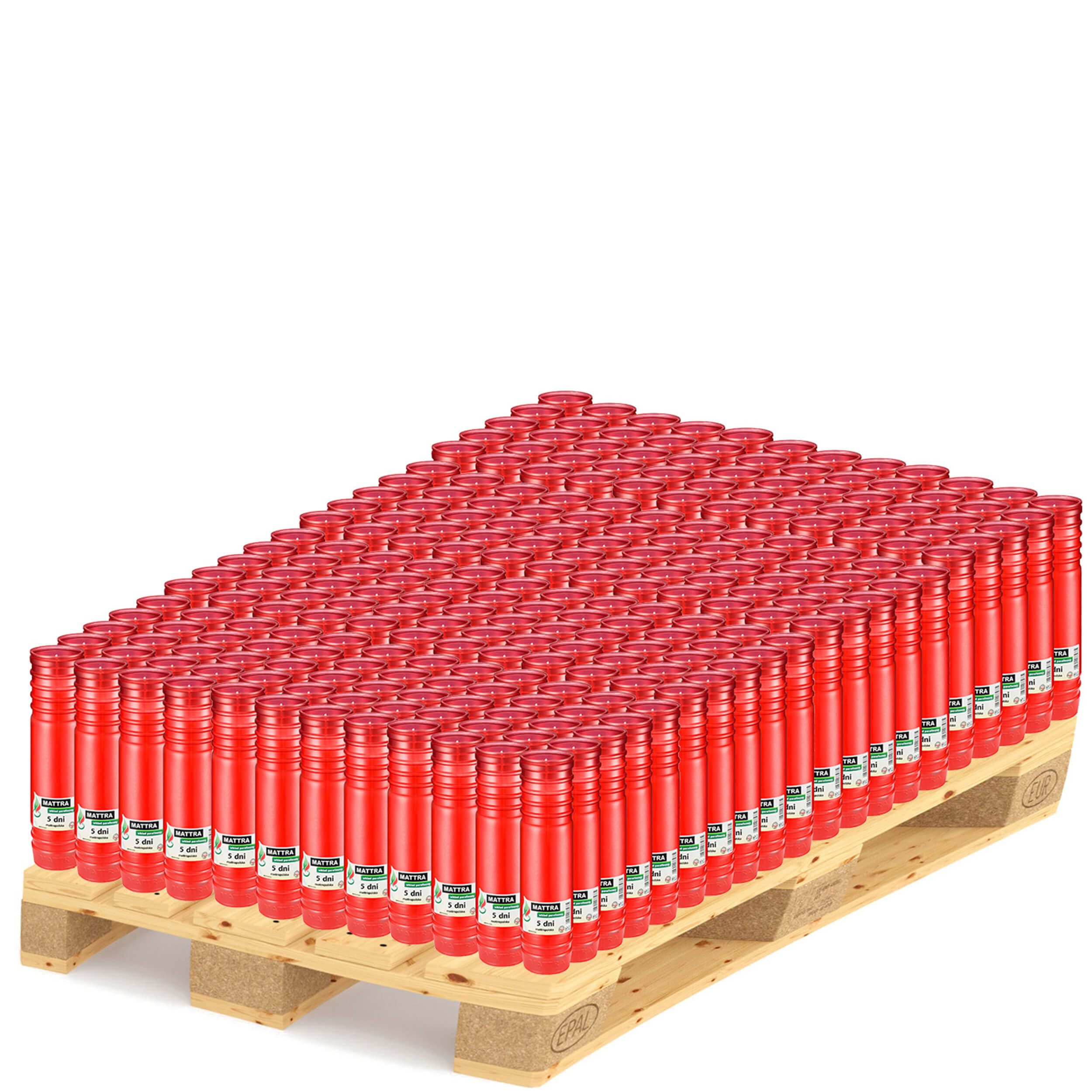 Wkłady do zniczy parafinowe znicze MATTRA 5dni P-7c (260)