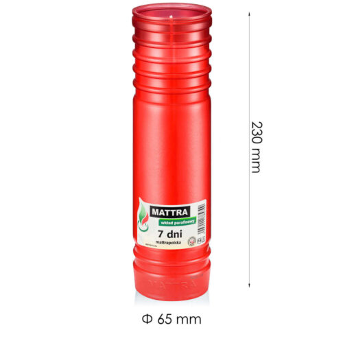 Wkłady do zniczy parafinowe znicze MATTRA 7dni P-9c (216) - obrazek 3