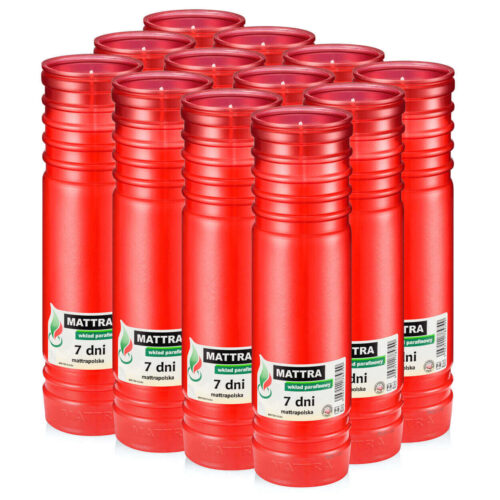 Wkłady do zniczy parafinowe znicze MATTRA 7dni P-9c (216) - obrazek 2